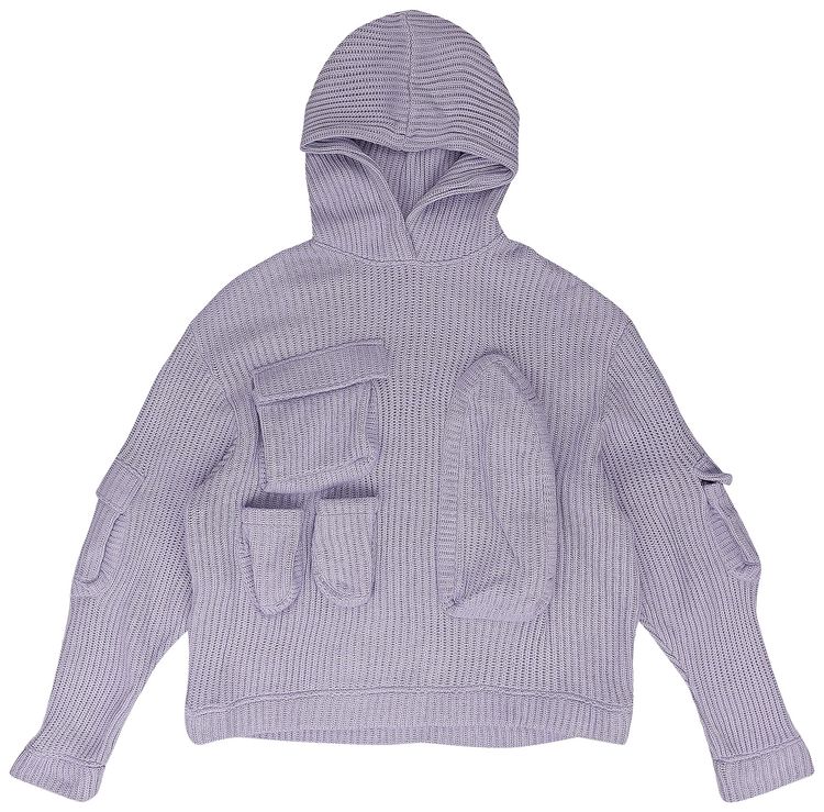 Who Decides War Multi Pocket Sweatshirt Violet