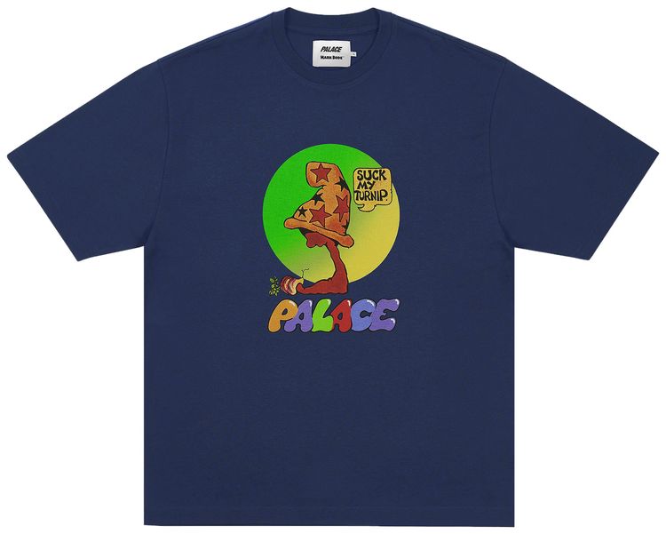 Palace Mark Bode T Shirt Navy