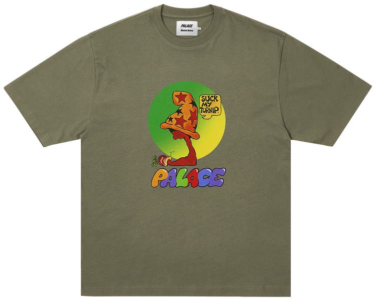 Palace Mark Bode T Shirt The Deep Green