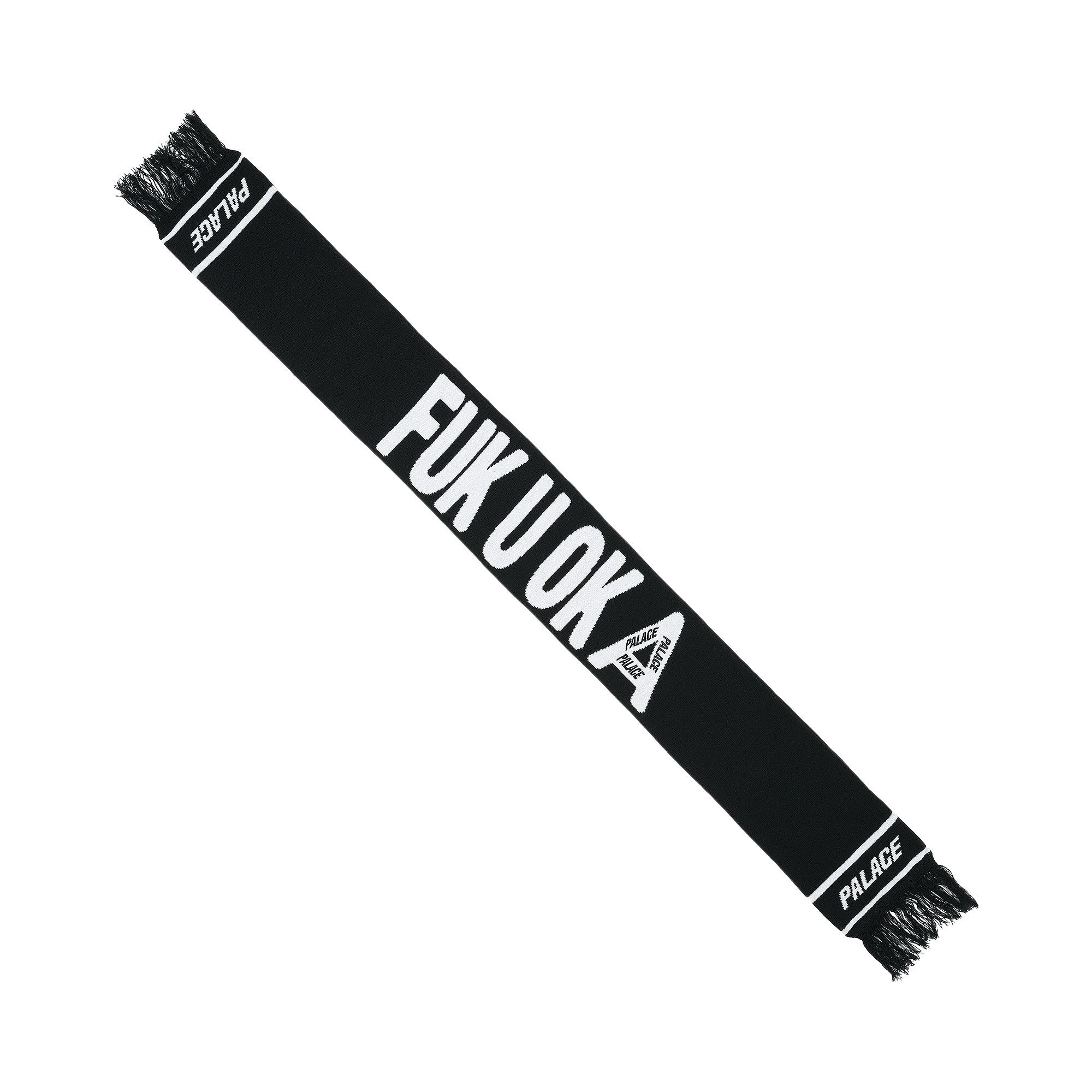 palace skateboards FUKUOKA scarf マフラー 福岡 Buy Palace Fukuoka Scarf 'Black' - P29ACC113 | GOAT