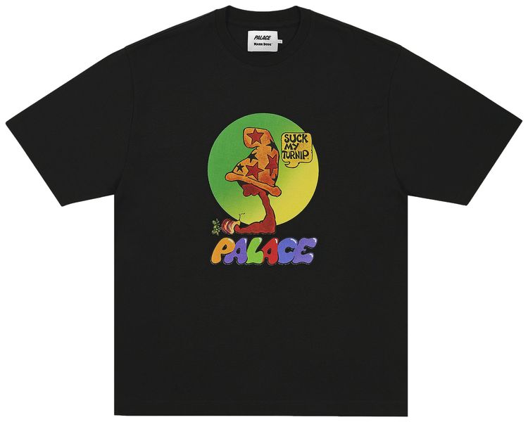 Palace Mark Bode T Shirt Black