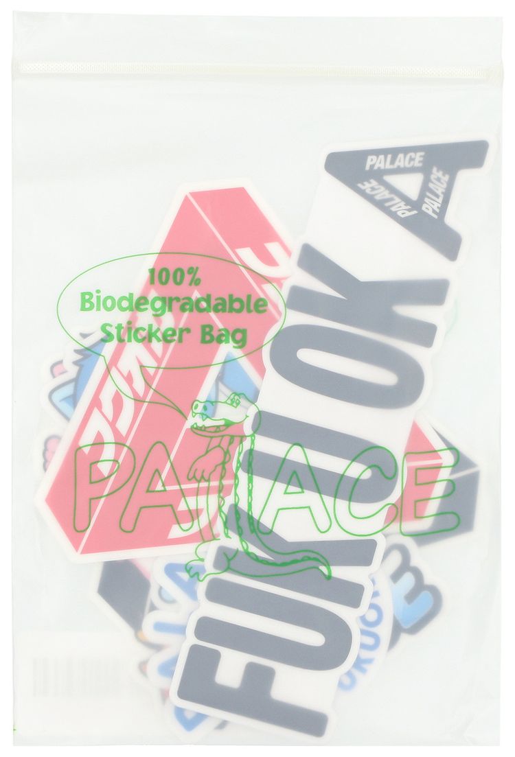 Palace Fukuoka Sticker Pack Multicolor