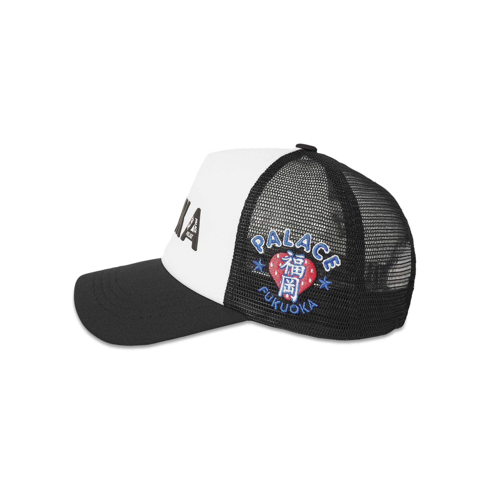 PALACE Fukuoka Trucker Cap パレス　福岡　キャップ Buy Palace Fukuoka Trucker Cap 'Black' - P29H155 | GOAT