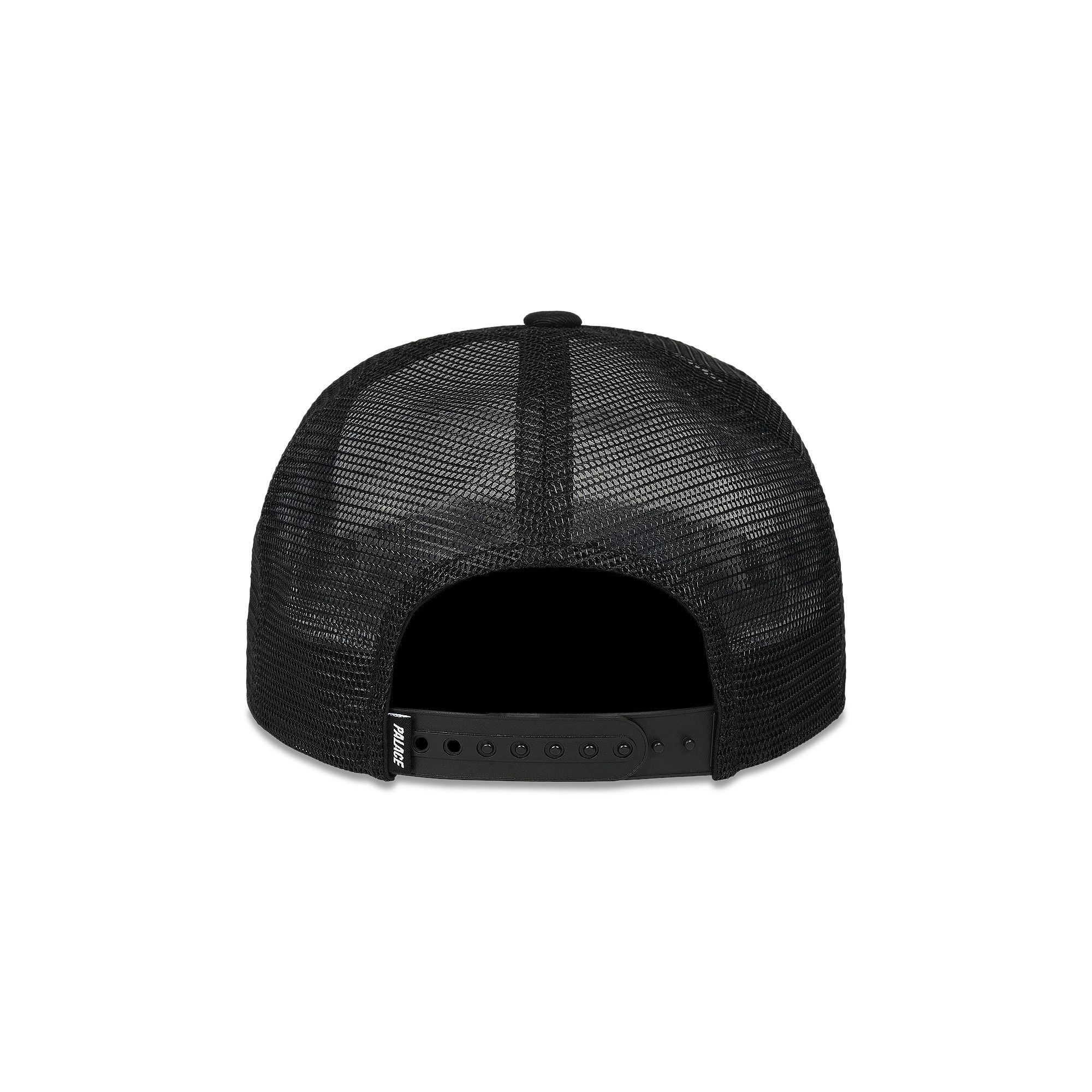 Buy Palace Fukuoka Trucker Cap 'Black' - P29H155 | GOAT