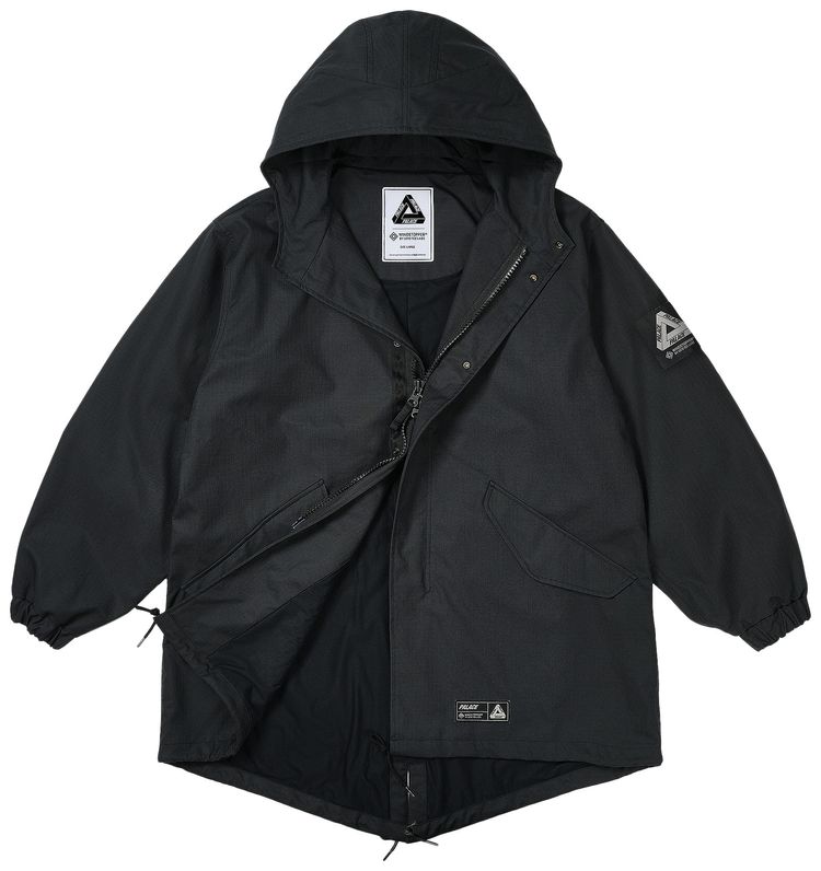 Palace Gore Tex Windstopper P51 Parka Black