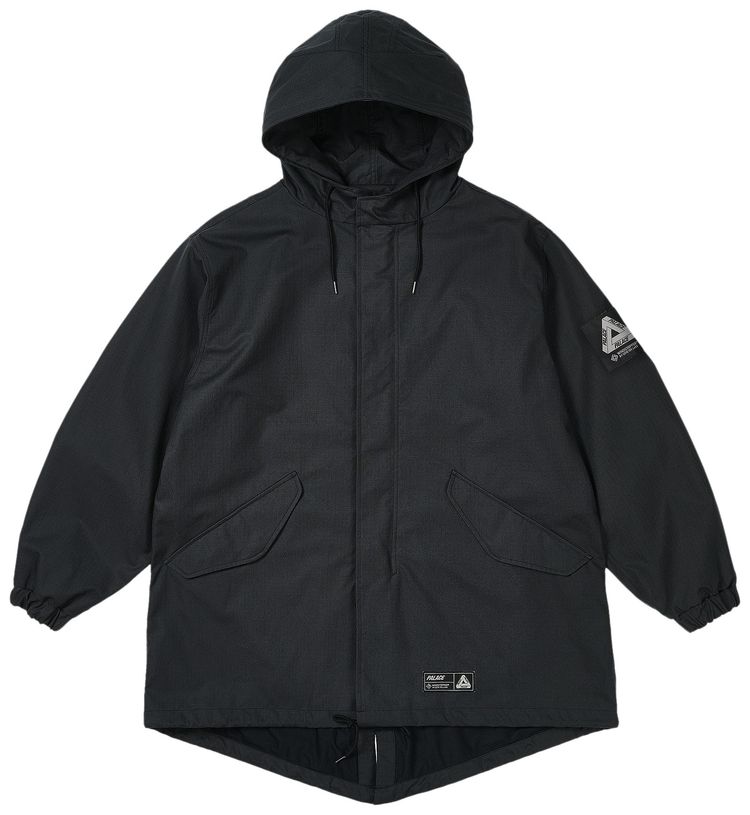 Palace Gore Tex Windstopper P51 Parka Black