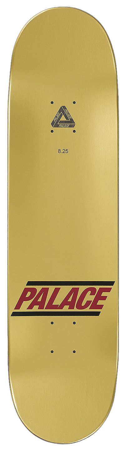 Palace Jamal Pro S41 825 Skateboard Deck Yellow
