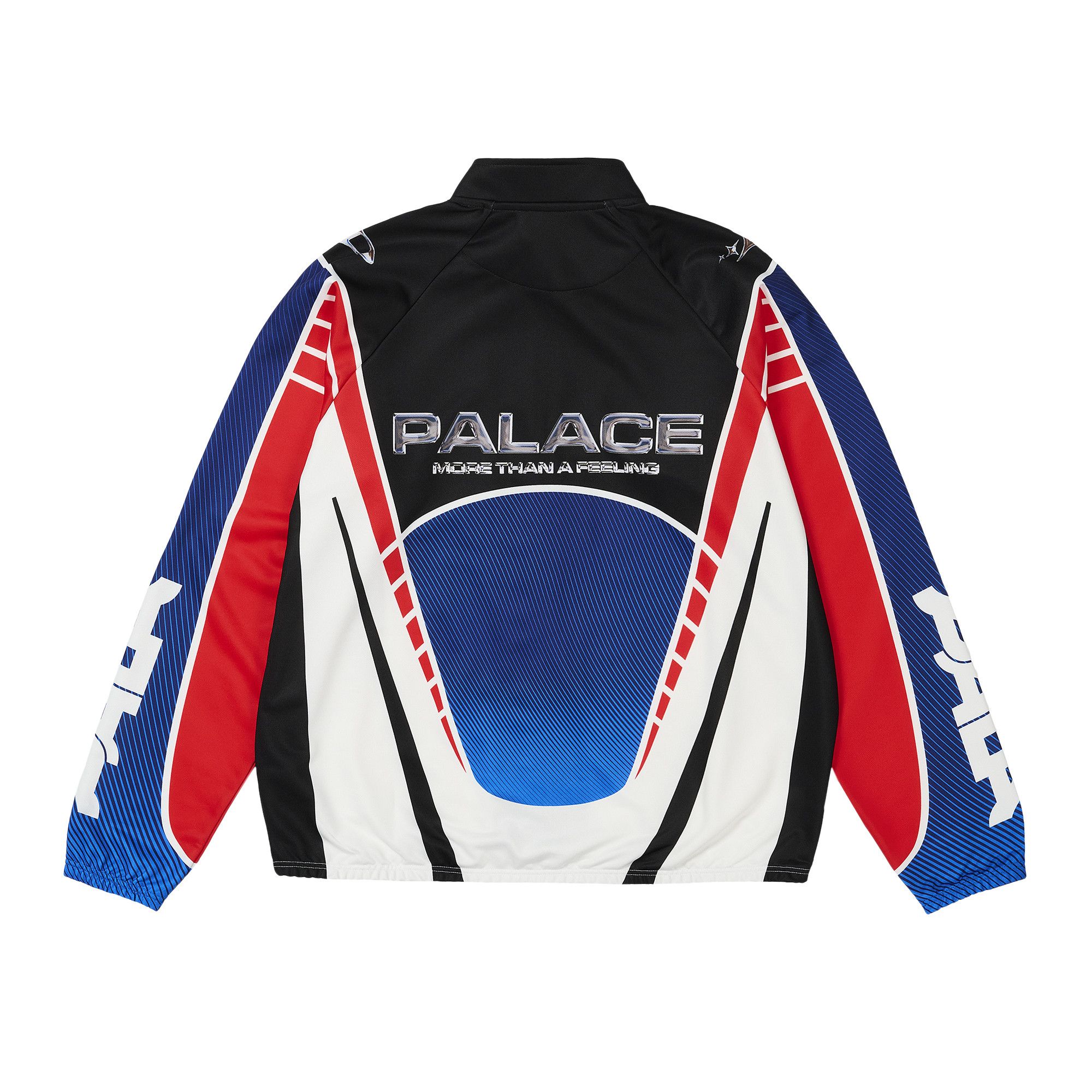 Buy Palace More Than A Cycling Zip Jacket 'Red/Blue' - P29ES059