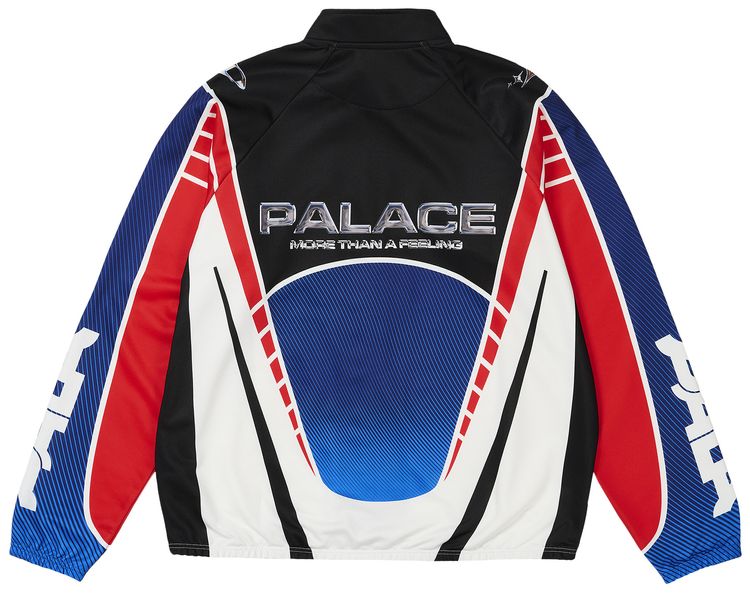 Palace More Than A Cycling Zip Jacket RedBlue