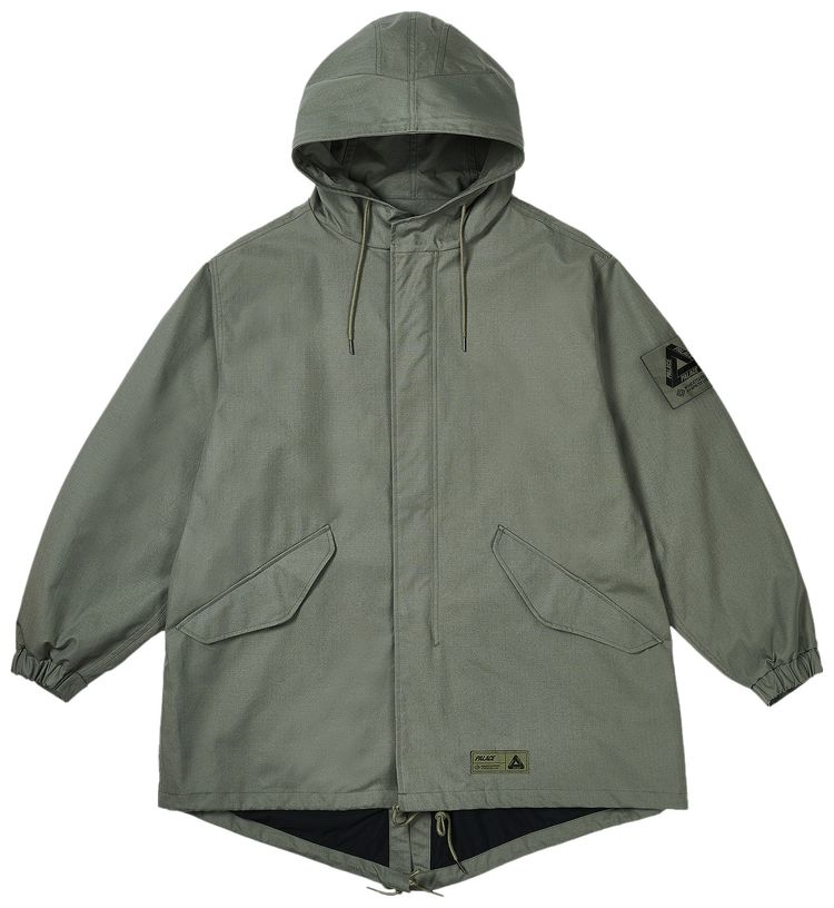 Palace Gore Tex Windstopper P51 Parka Olive