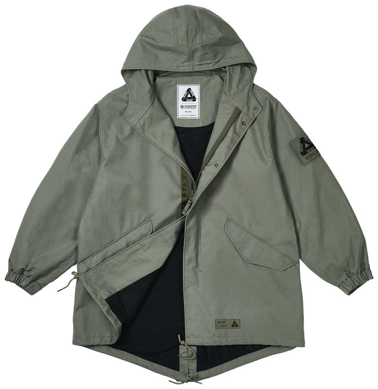 Palace Gore Tex Windstopper P51 Parka Olive