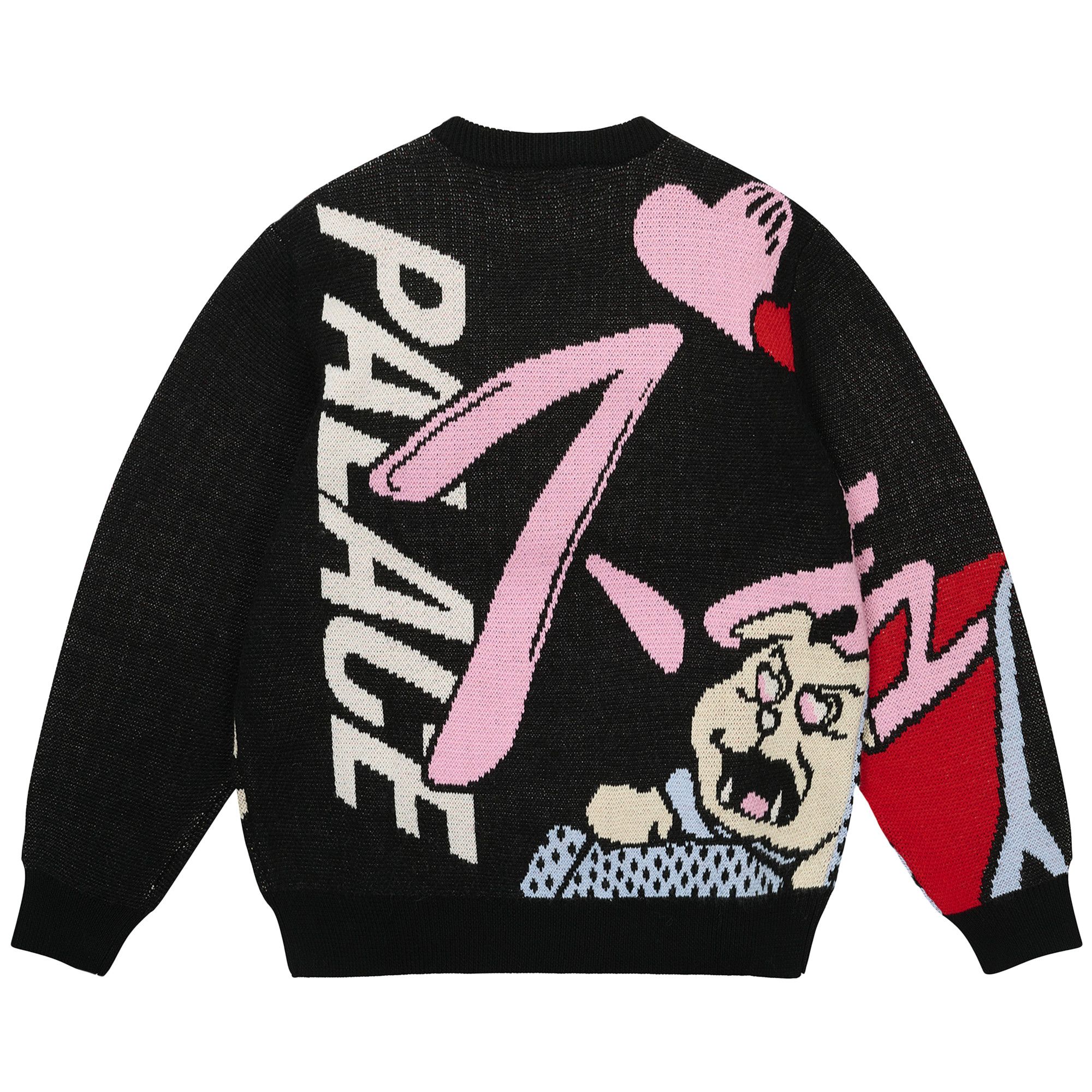 Buy Palace Rear View Knit 'Black' - P29KW016 | GOAT