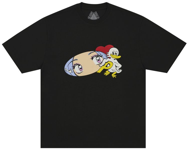 Palace Rear View T Shirt Black