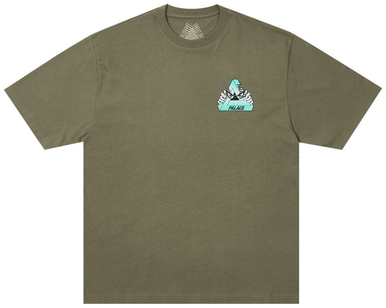 Palace Tri Peek T Shirt The Deep Green