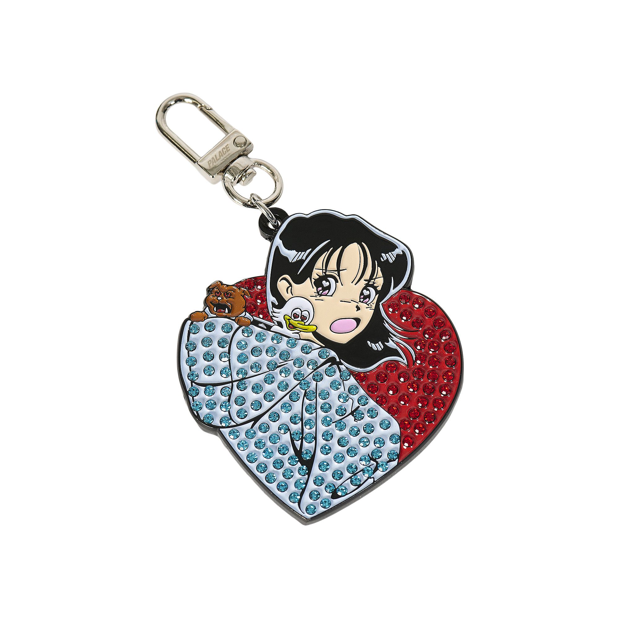 小物 PALACE REAR VIEW LOVE KEYRING MULTI Buy Palace Rear View Love Keyring 'Multicolor' - P29ACC051 | GOAT