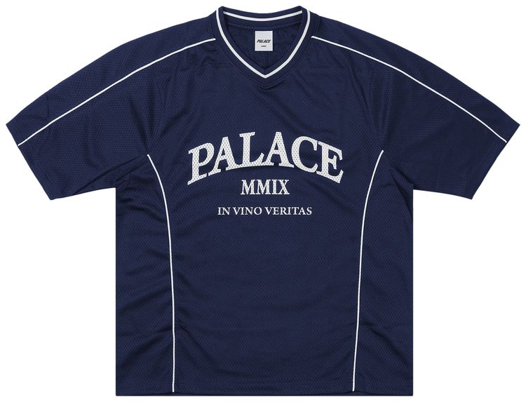Palace Veritas Mesh Jersey Navy