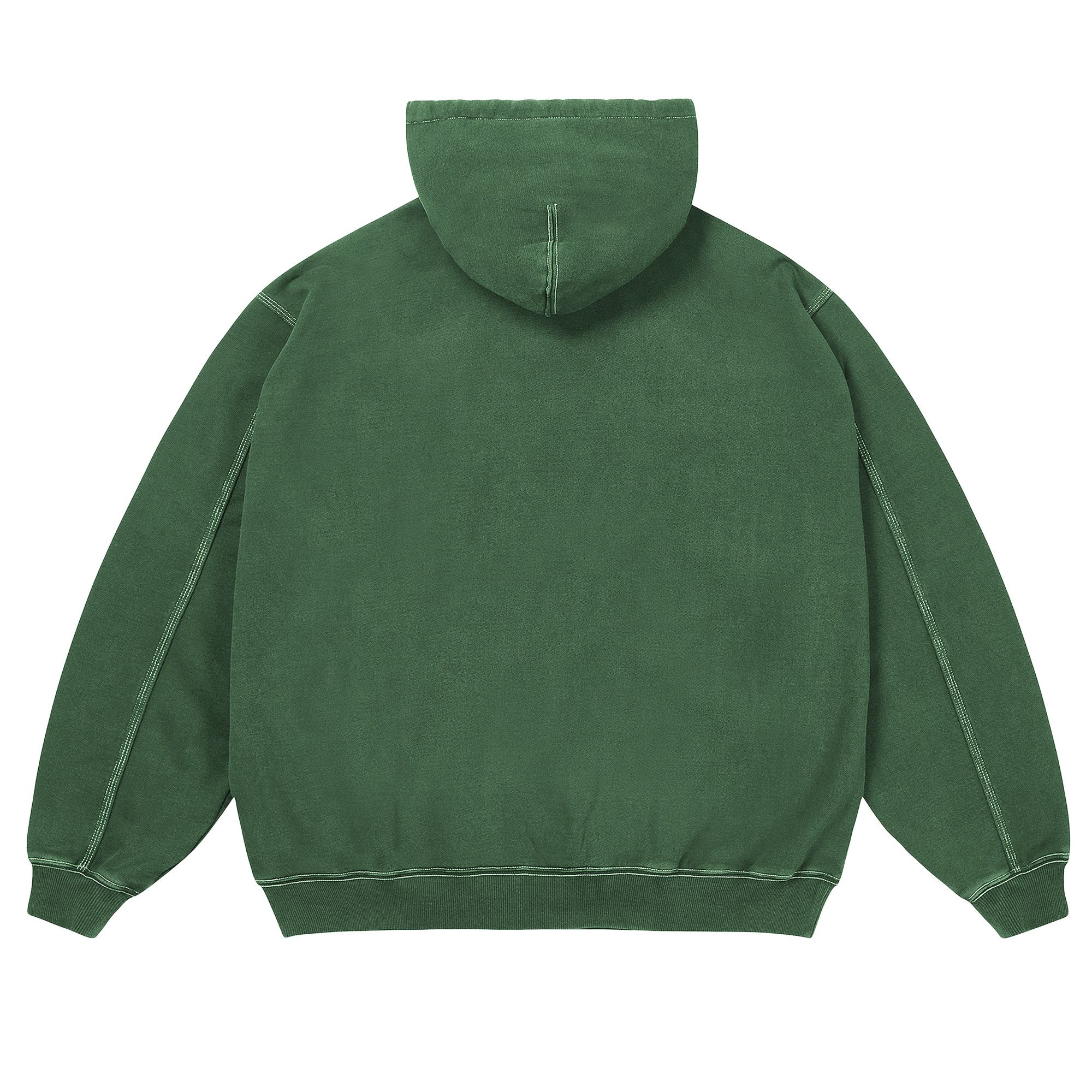 Buy Palace Triple Stitch Veritas Zip Hood 'Racey Green' - P29CS086