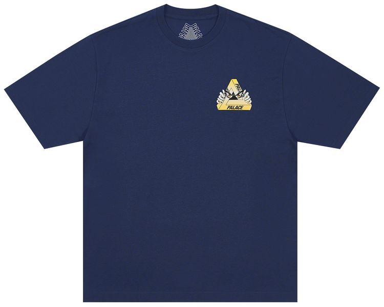 Palace Tri Peek T Shirt Navy