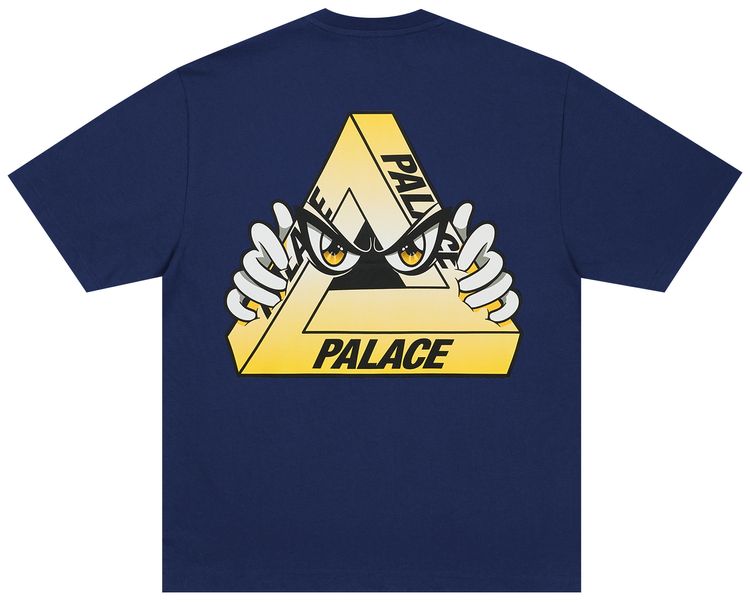 Palace Tri Peek T Shirt Navy