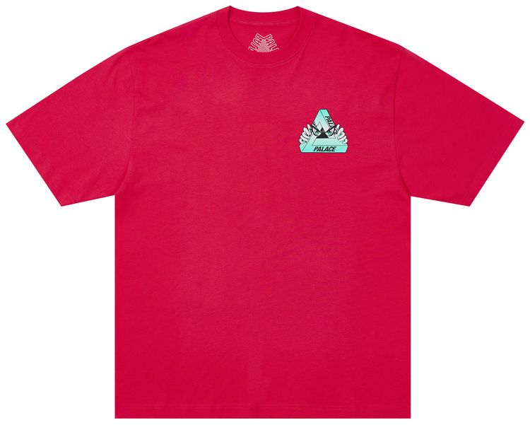 Palace Tri Peek T Shirt Truest Red
