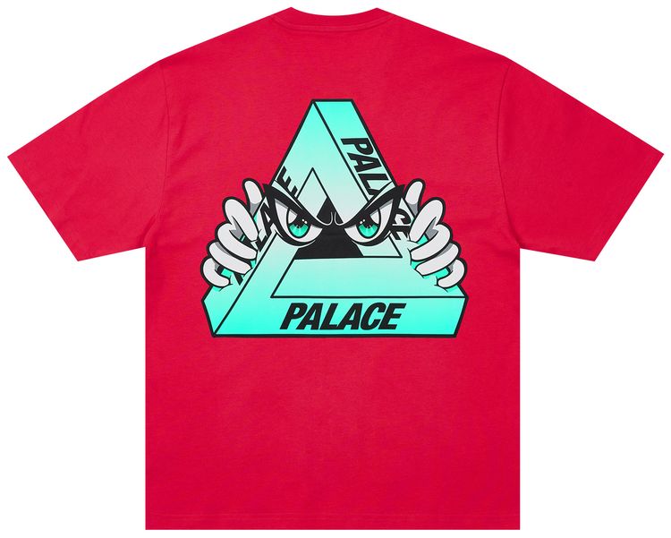 Palace Tri Peek T Shirt Truest Red