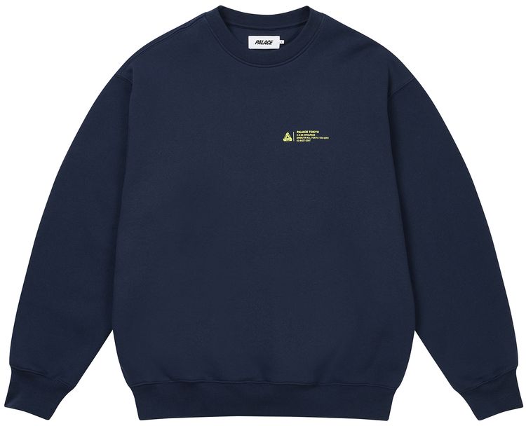 Palace Shop Locator Crew Navy