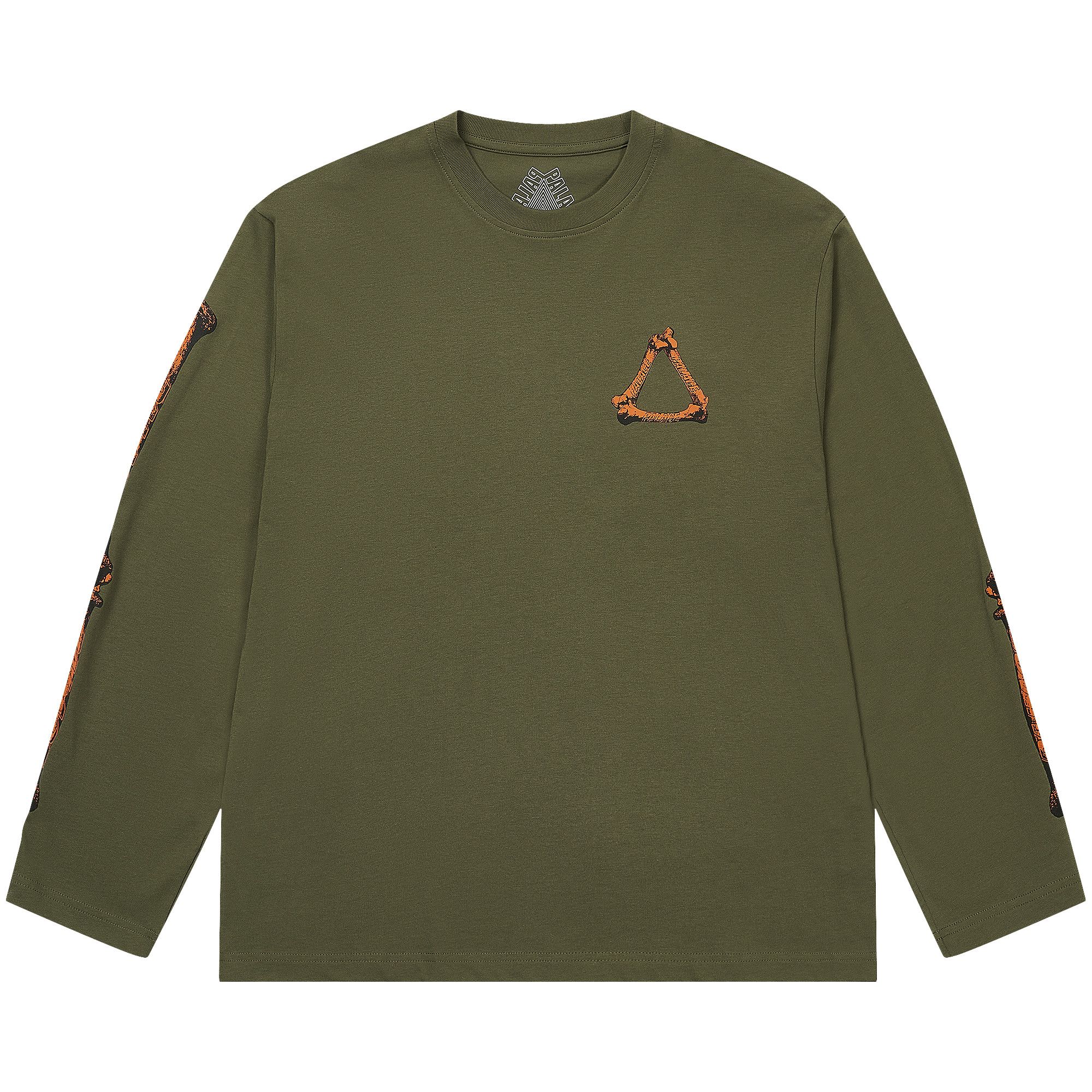 Buy Palace Tri-Bone Long-Sleeve 'The Deep Green' - P29LS031 | GOAT UK
