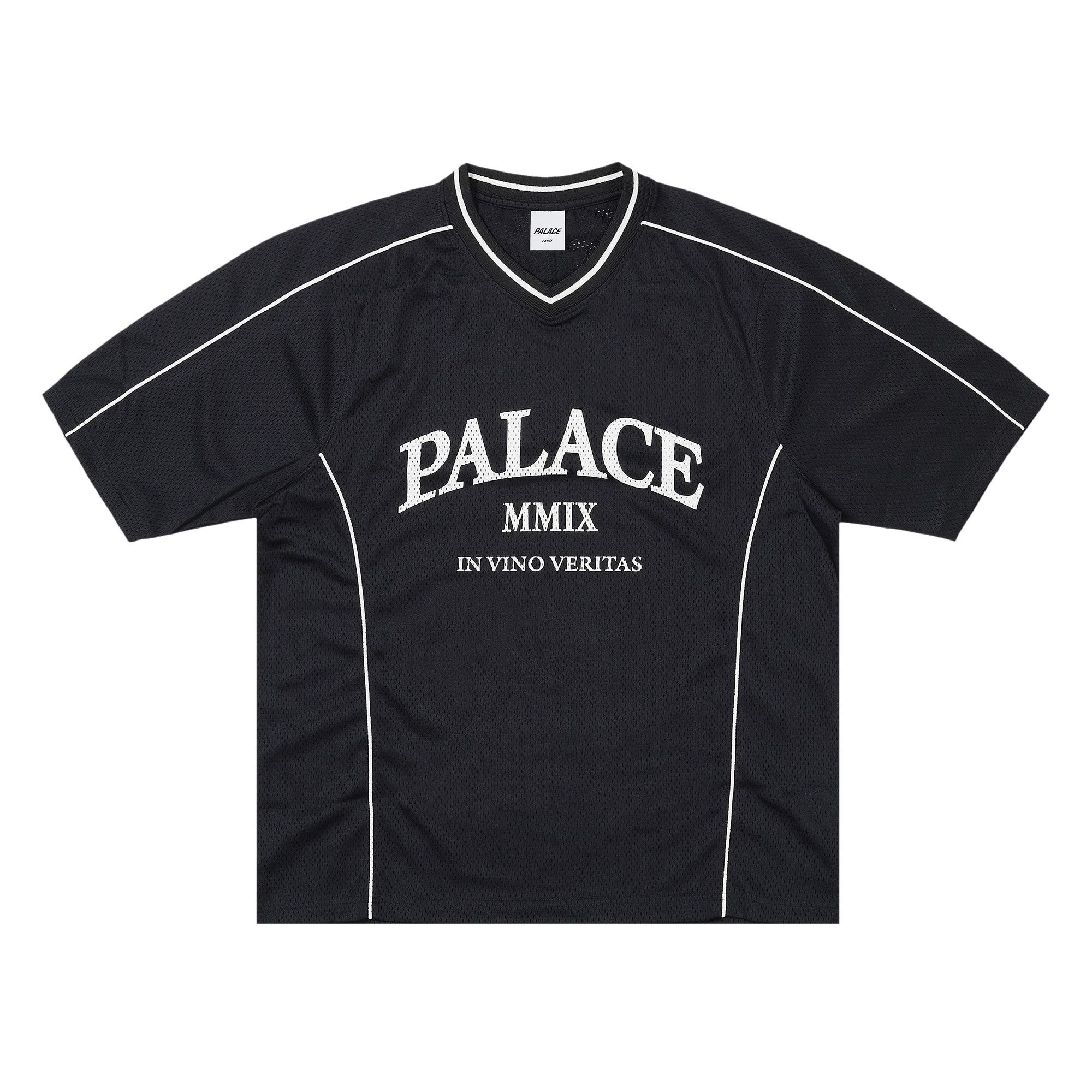 Buy Palace Veritas Mesh Jersey 'Black' - P29ES045 | GOAT