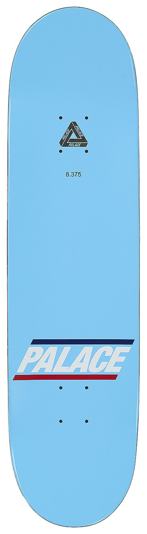 Palace Chewy Pro S41 8375 Skateboard Deck Blue