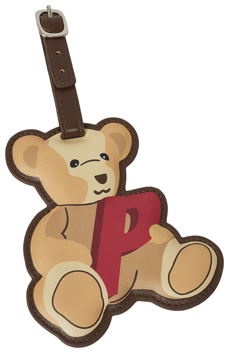 Palace Bear Palace Love Luggage Tag Cream