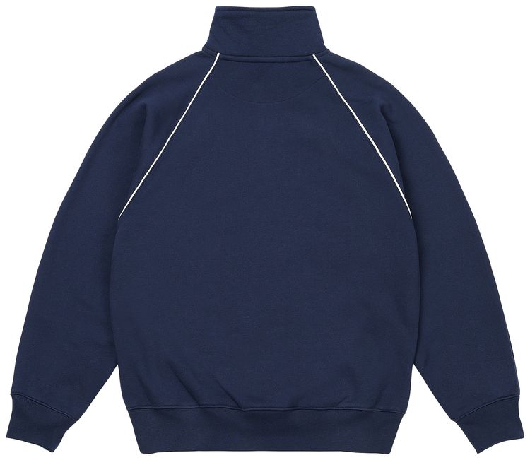 Palace Fast Logo 14 Zip Navy