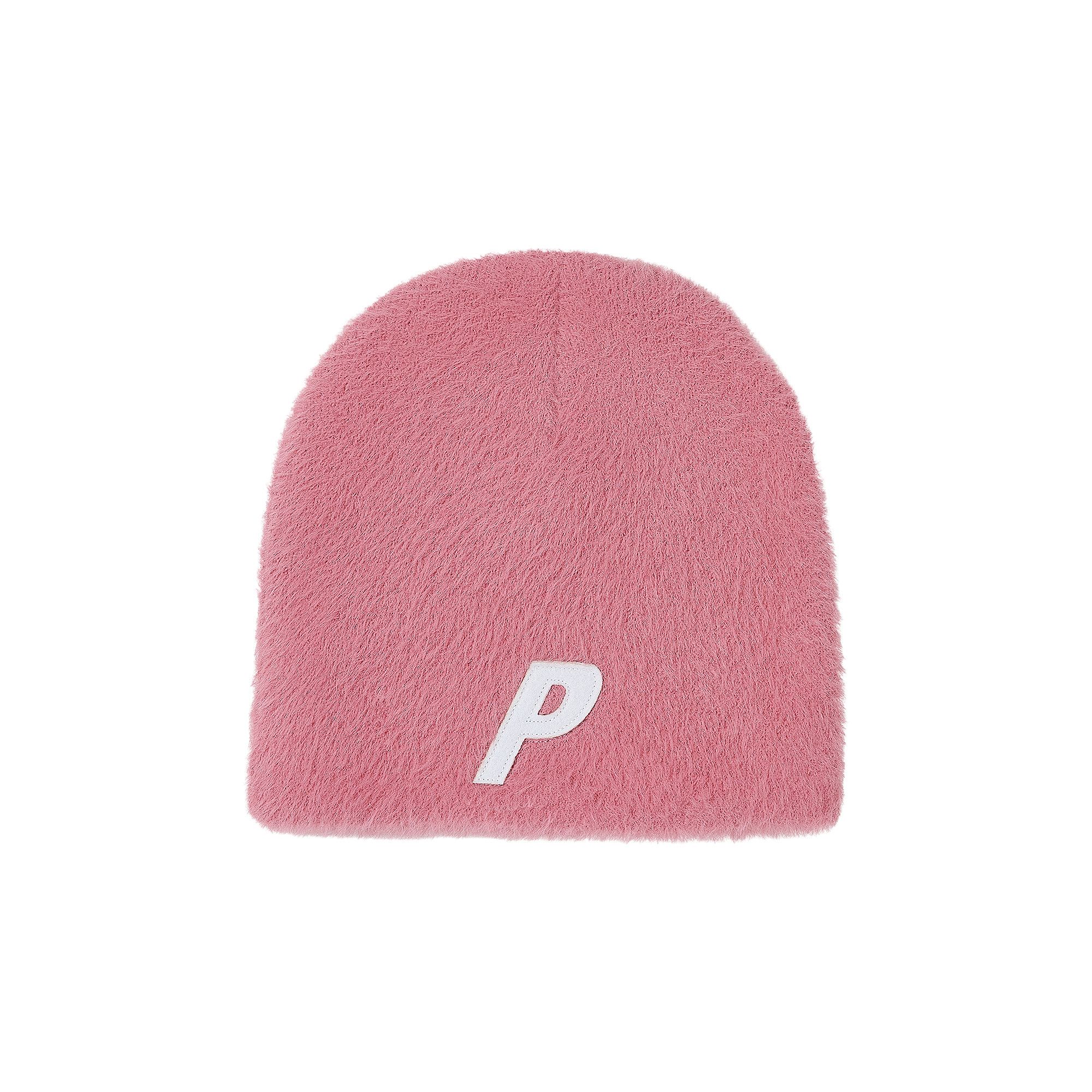 Buy Palace Faux Mohair P Nein Cuff Beanie 'Posh Pink' - P29H119