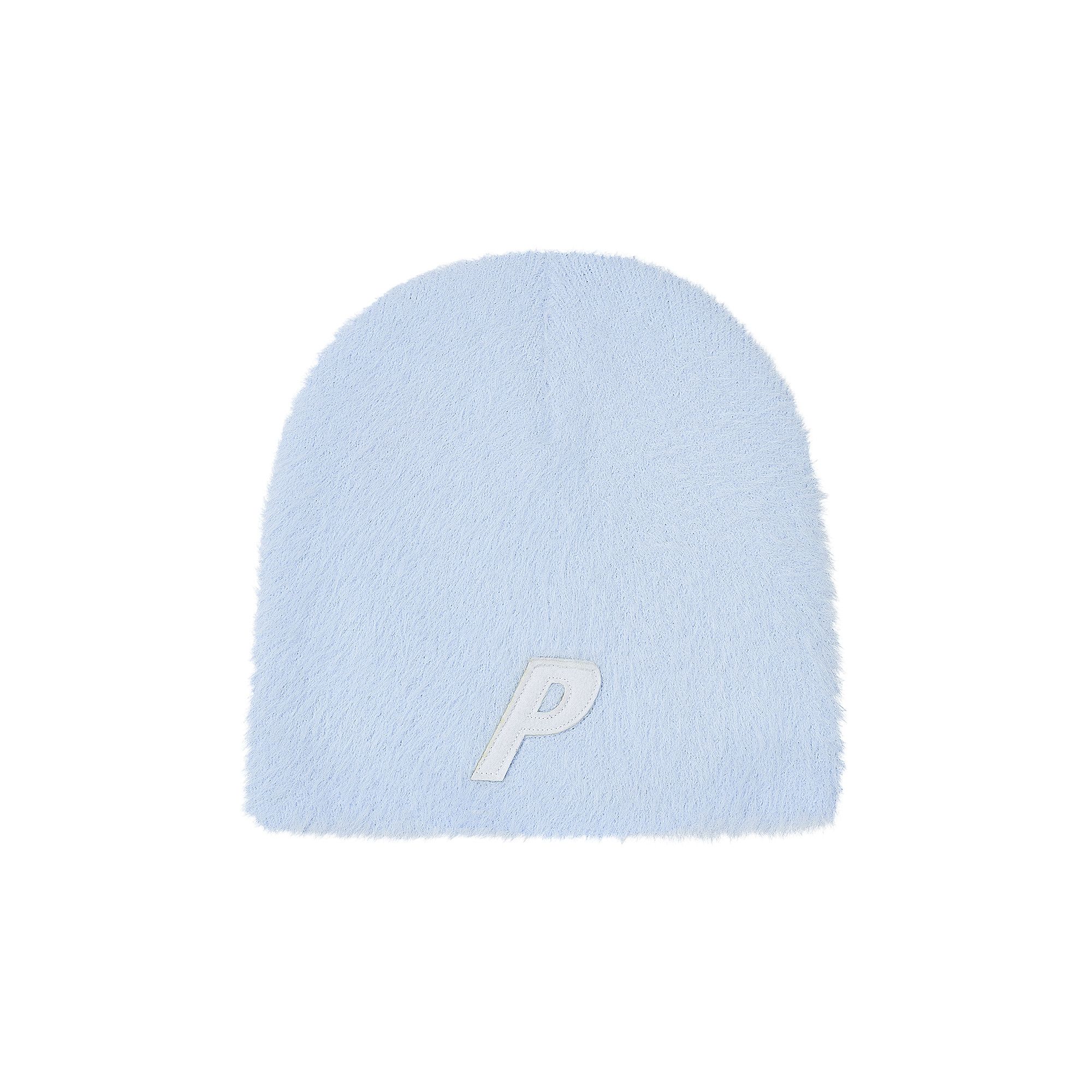 Buy Palace Faux Mohair P Nein Cuff Beanie 'Skyline Blue