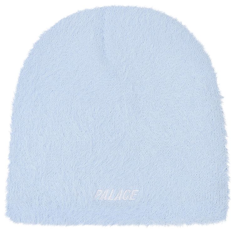 Palace Faux Mohair P Nein Cuff Beanie Skyline Blue
