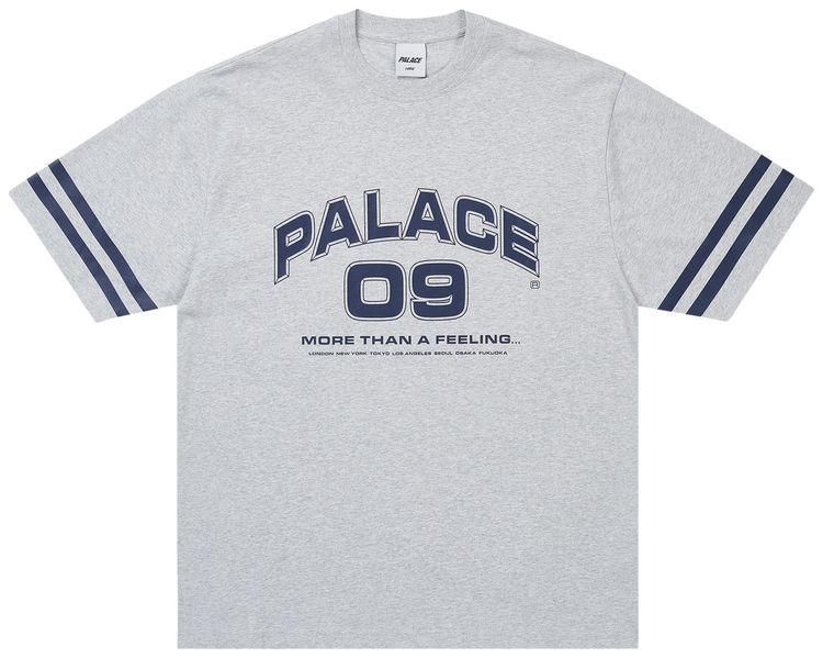 Palace More Than A Feeling T Shirt Grey Marl