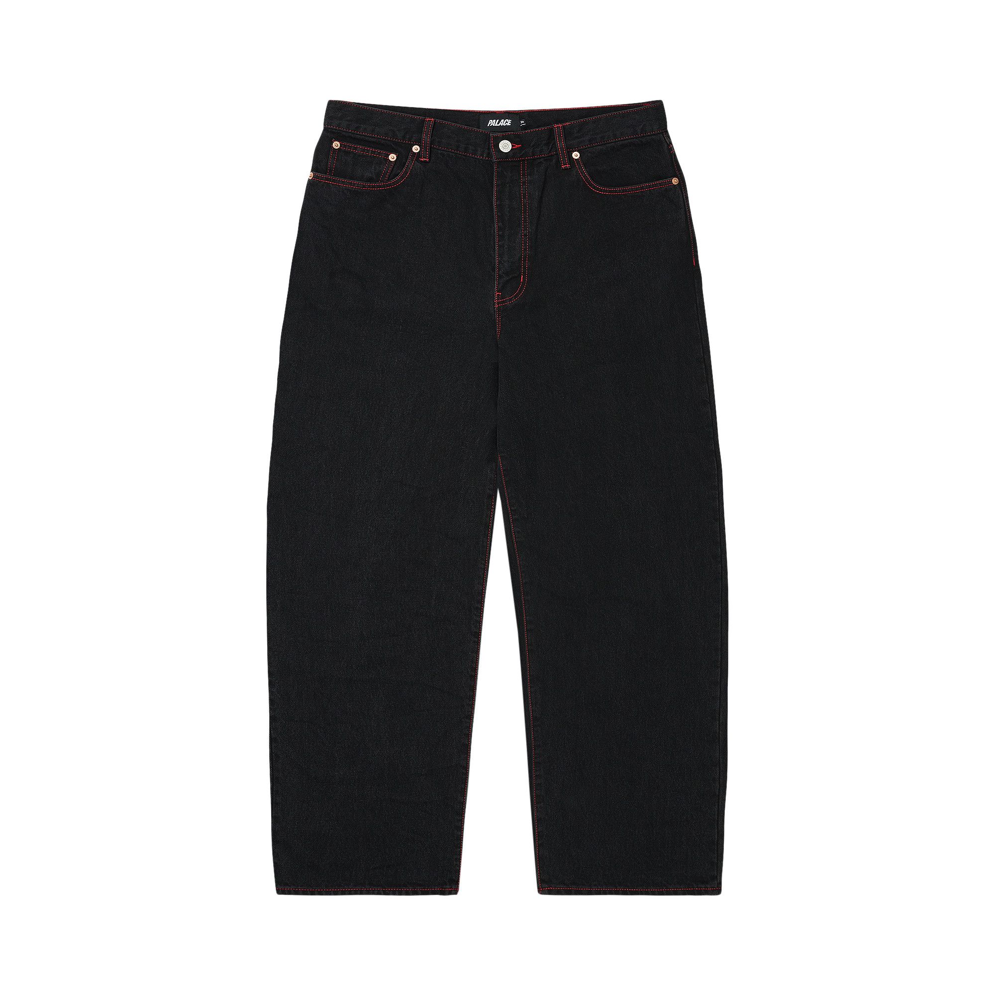 幻の品 palace skateboards susanoo p90 jean Palace Susanoo P90 Jean Black Men's - FW25 - US