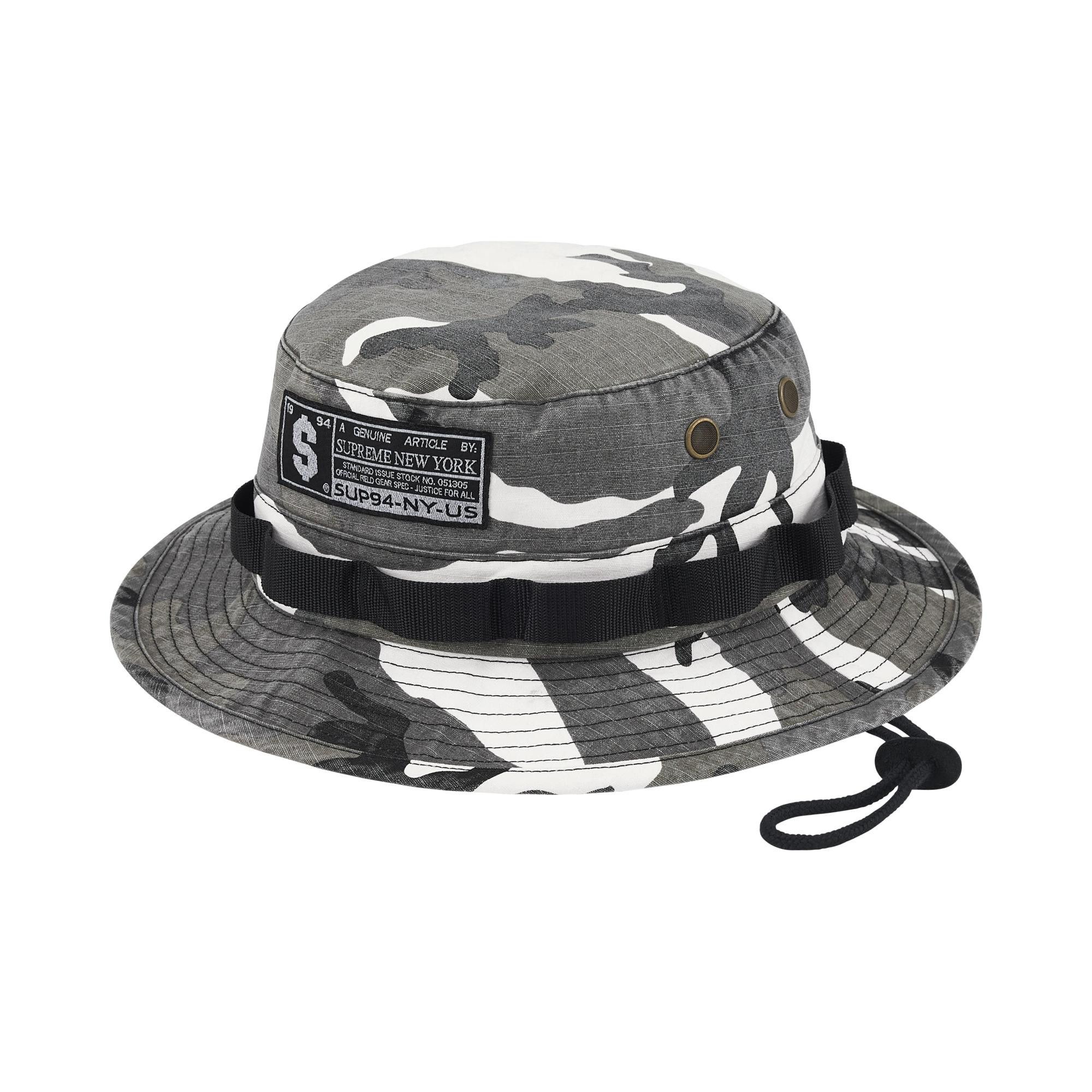 Supreme Military Boonie Supreme Camo Bucket Hat Buy Supreme