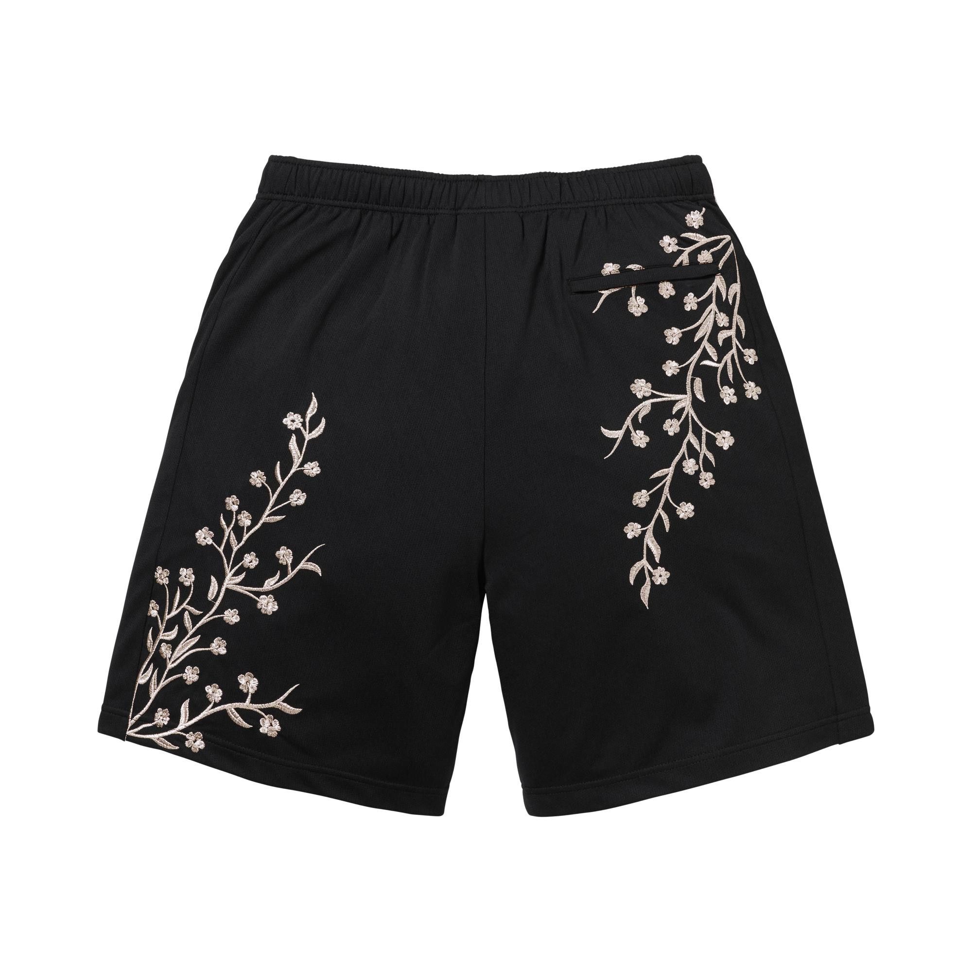 Buy Supreme Floral Soccer Short 'Black' - FW25SH5 BLACK | GOAT