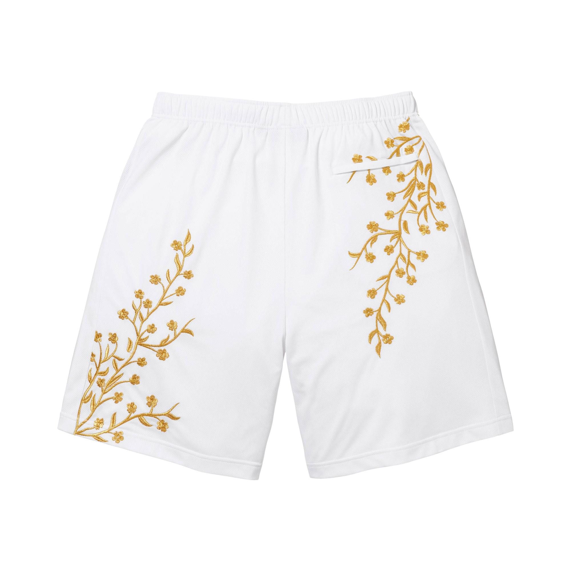 Buy Supreme Floral Soccer Short 'White' - FW25SH5 WHITE | GOAT