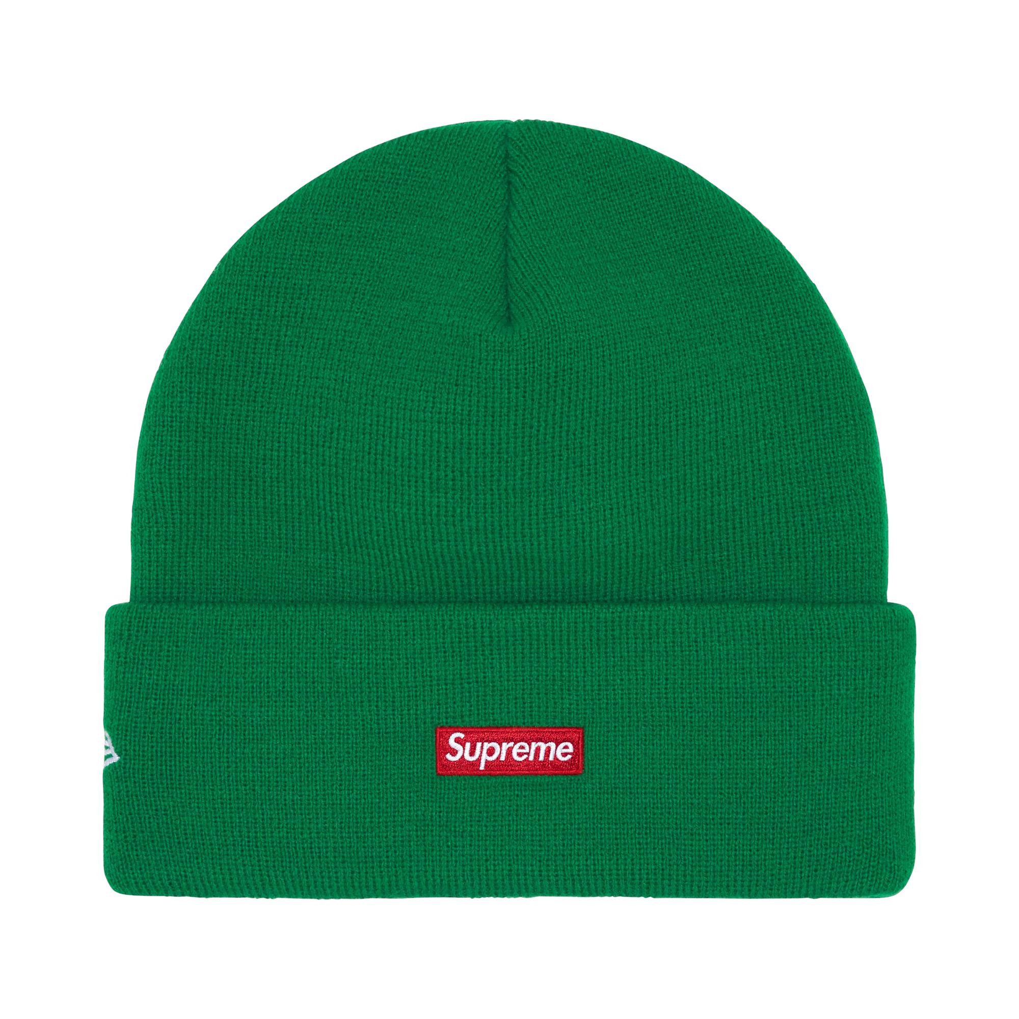 Buy Supreme New Era Old English Beanie 'Green' - FW25BN65 GREEN | GOAT