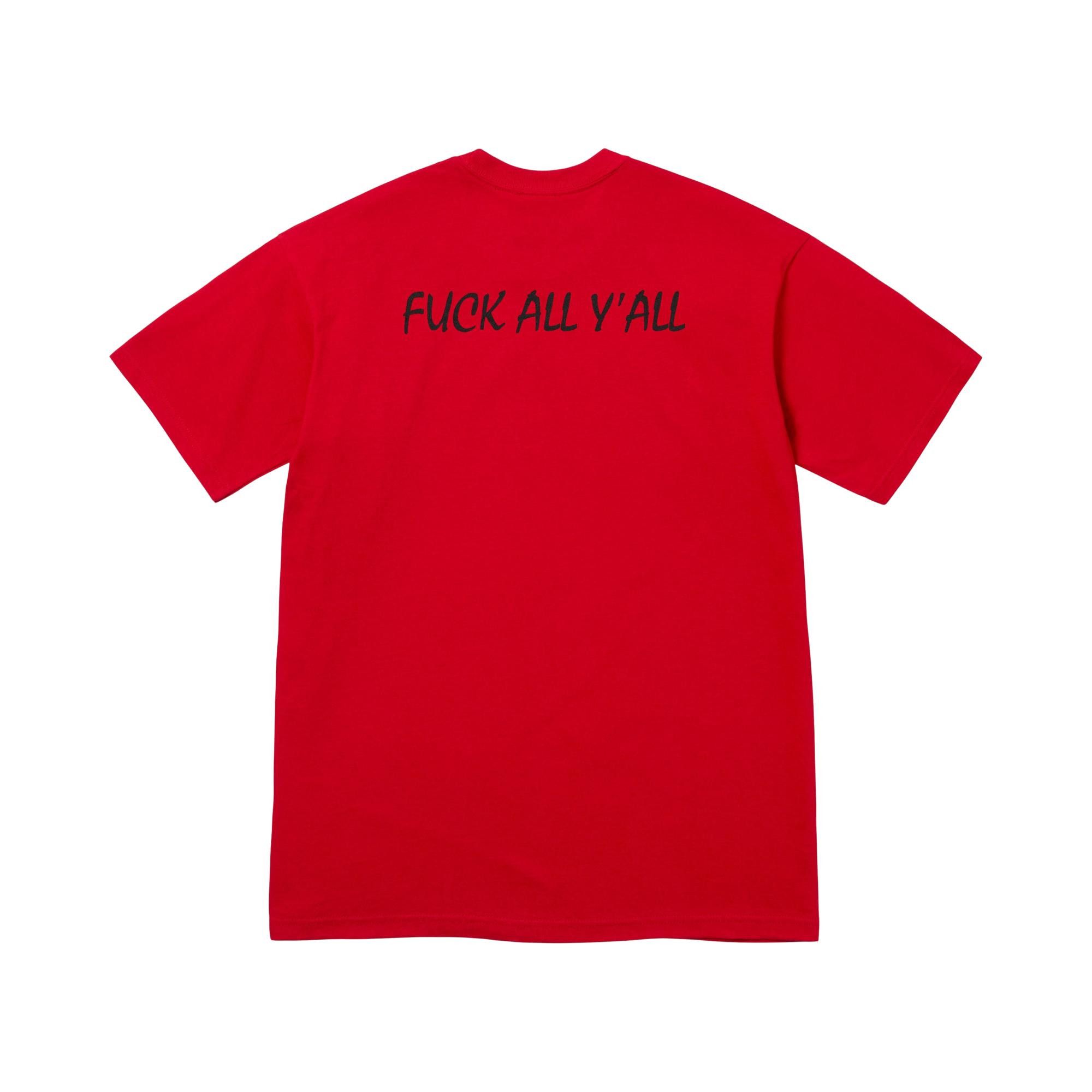 Buy Supreme Split Tee 'Red' - FW25T59 RED | GOAT CA