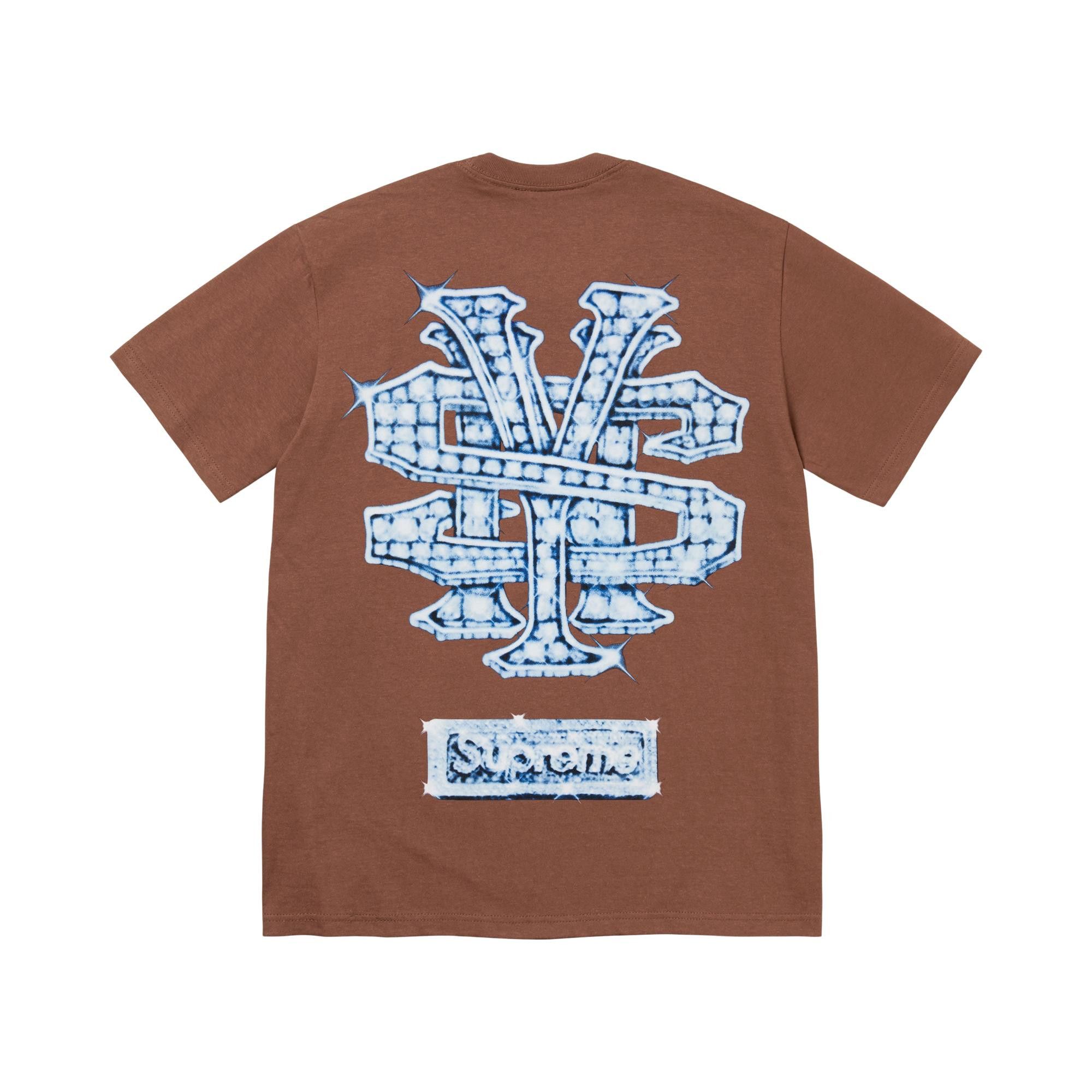 Buy Supreme Snowman Tee 'Brown' - FW25T20 BROWN | GOAT