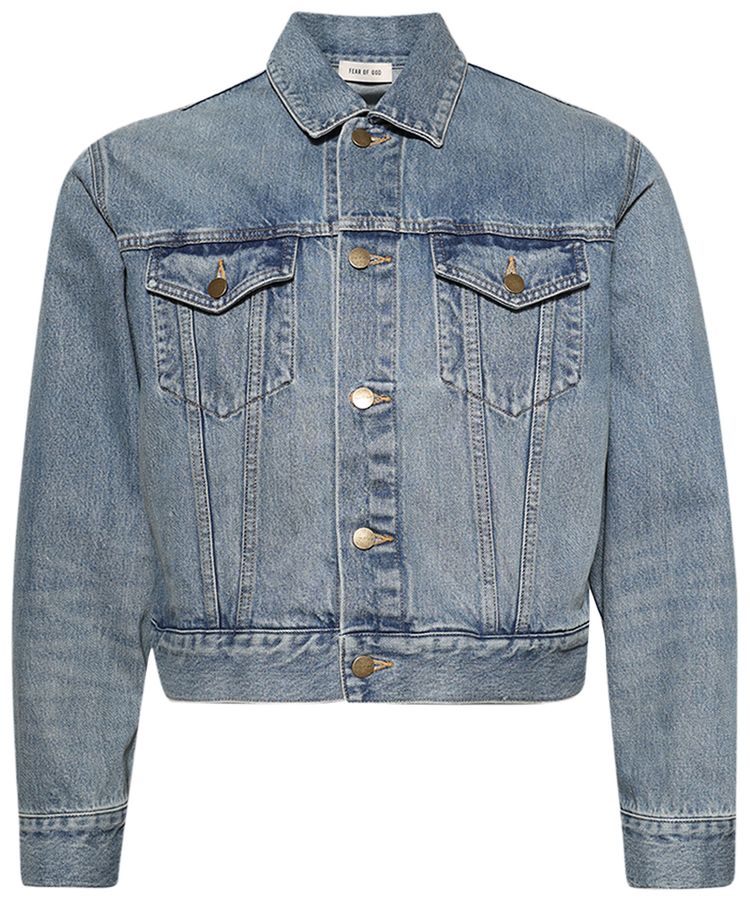 Fear of God Trucker Jacket Light Indigo