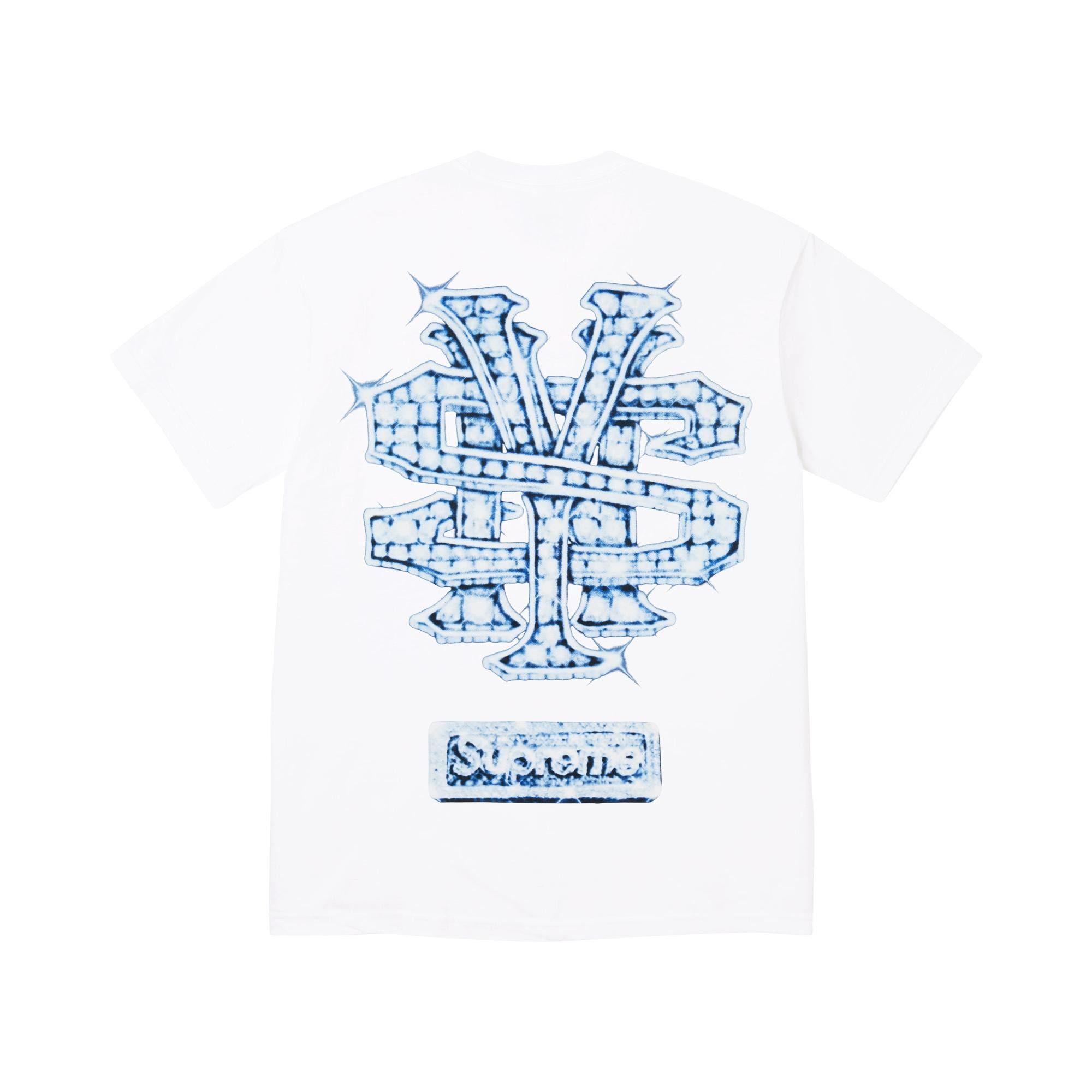 Supreme man Tee White スノウマンT Supreme Snowman Tee (FW25) - $44