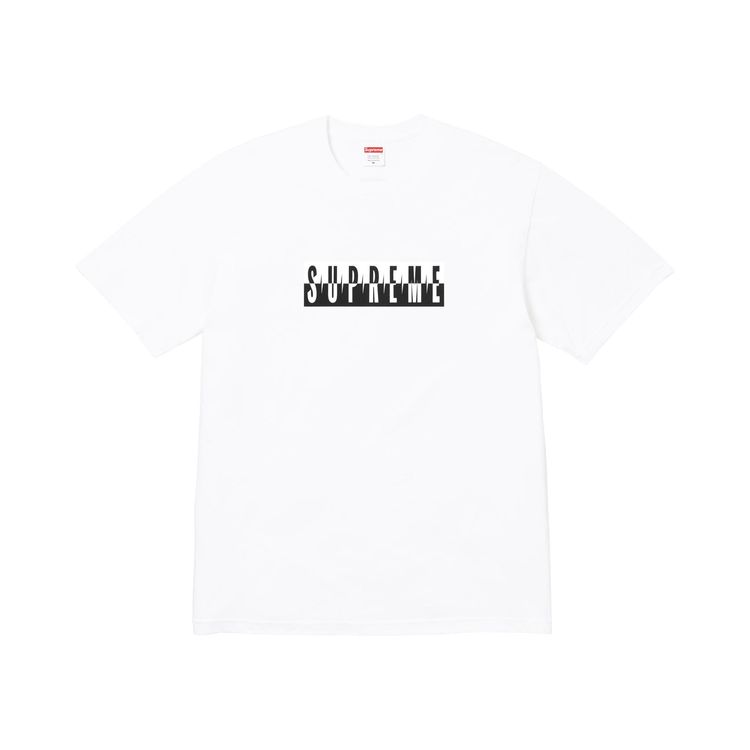 Supreme Split Tee White