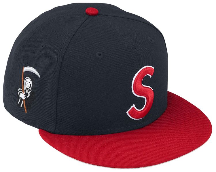 Supreme Reaper S Logo New Era Navy