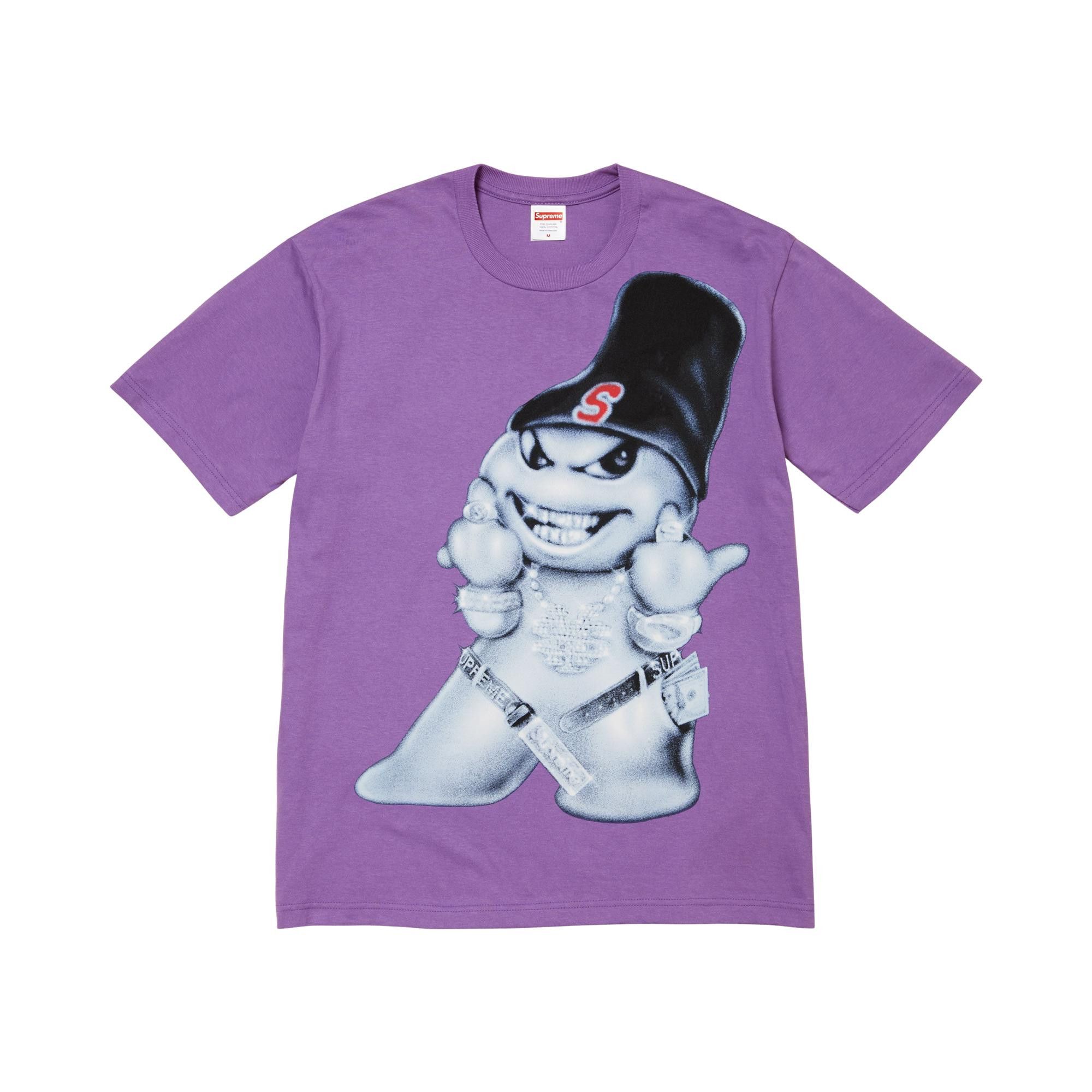 Buy Supreme Snowman Tee 'Purple' - FW25T20 PURPLE | GOAT