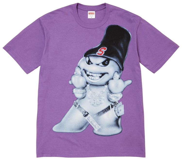 Supreme Snowman Tee Purple