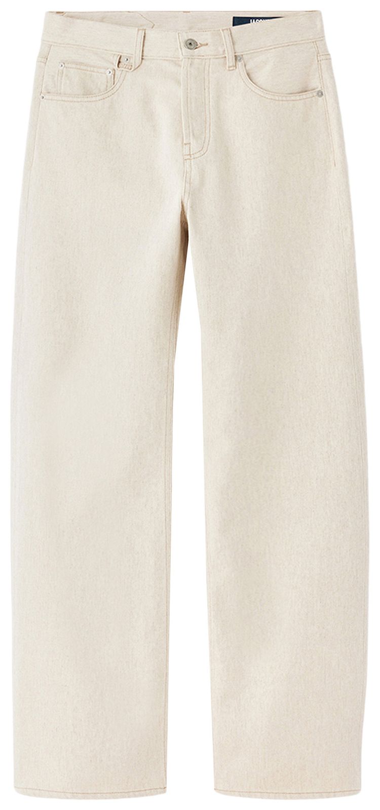 Jacquemus Le De Nimes Droit Light Beige
