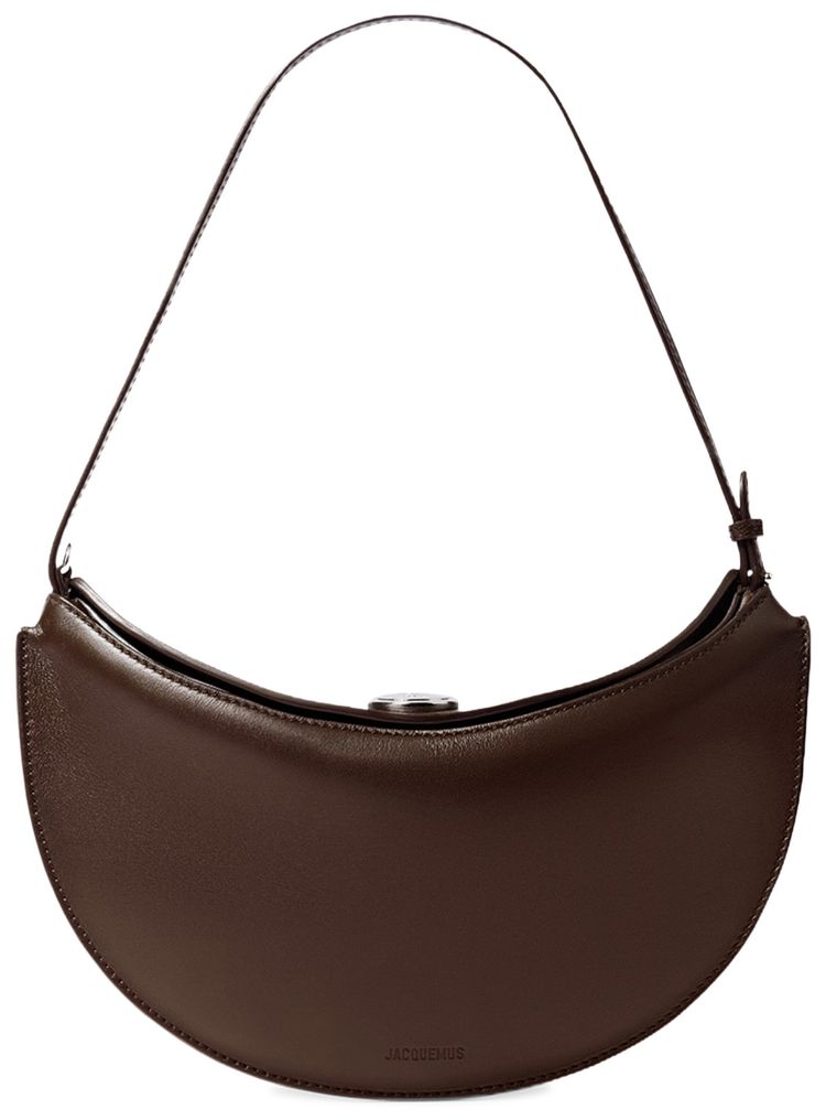Jacquemus Le Petit Ovalo Midnight Brown